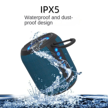 Sound Bluetooth Speaker TWS Stereo Portable Loudspeaker IPX5 Waterproof with Rope Wireless Bluetooth Speaker Music Player