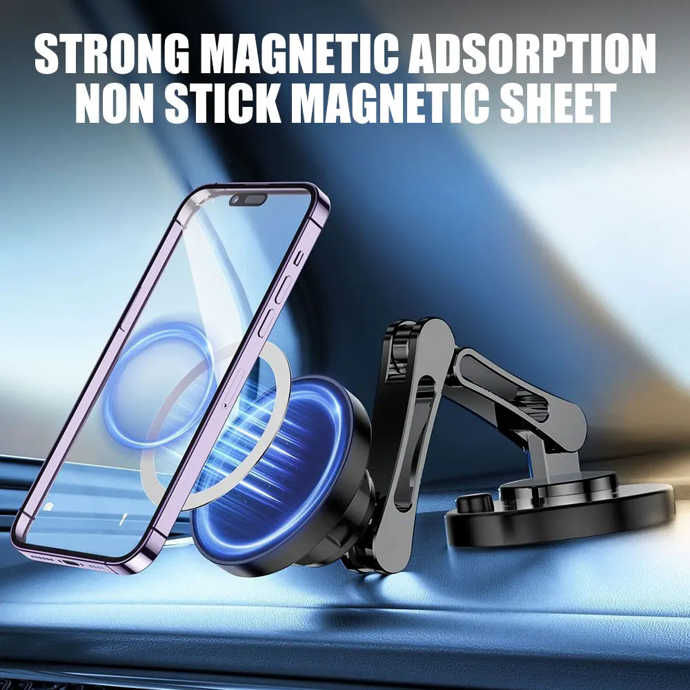 Magnetic Car Wireless Charger Stand Magnet Car Phone Mount 15W Fast Charging Phone Holder Bracket for Macsfae iPhone 15 14 13 12
