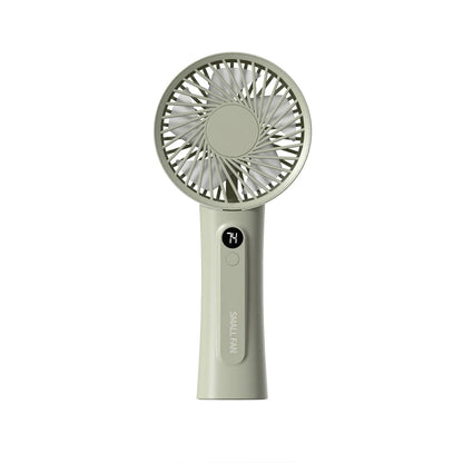 Portable Handheld Fan, Fan 6 Speed Wind LED Display Personal Mini Travel Fan  Hand Held Fan USB Foldable Electric Fan