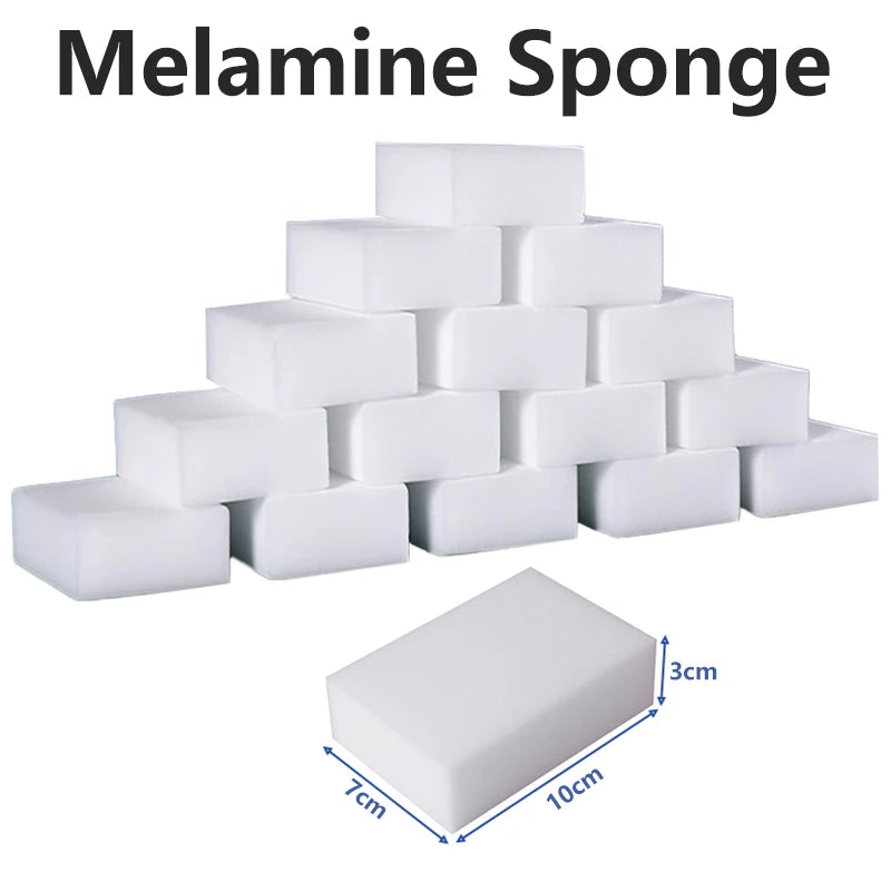 Customizable 10x7x3cm Melamine Sponge Magic Sponge Eraser Sponge Cleaner Cleaning Sponges for Kitchen Bathroom Cleaning Tools