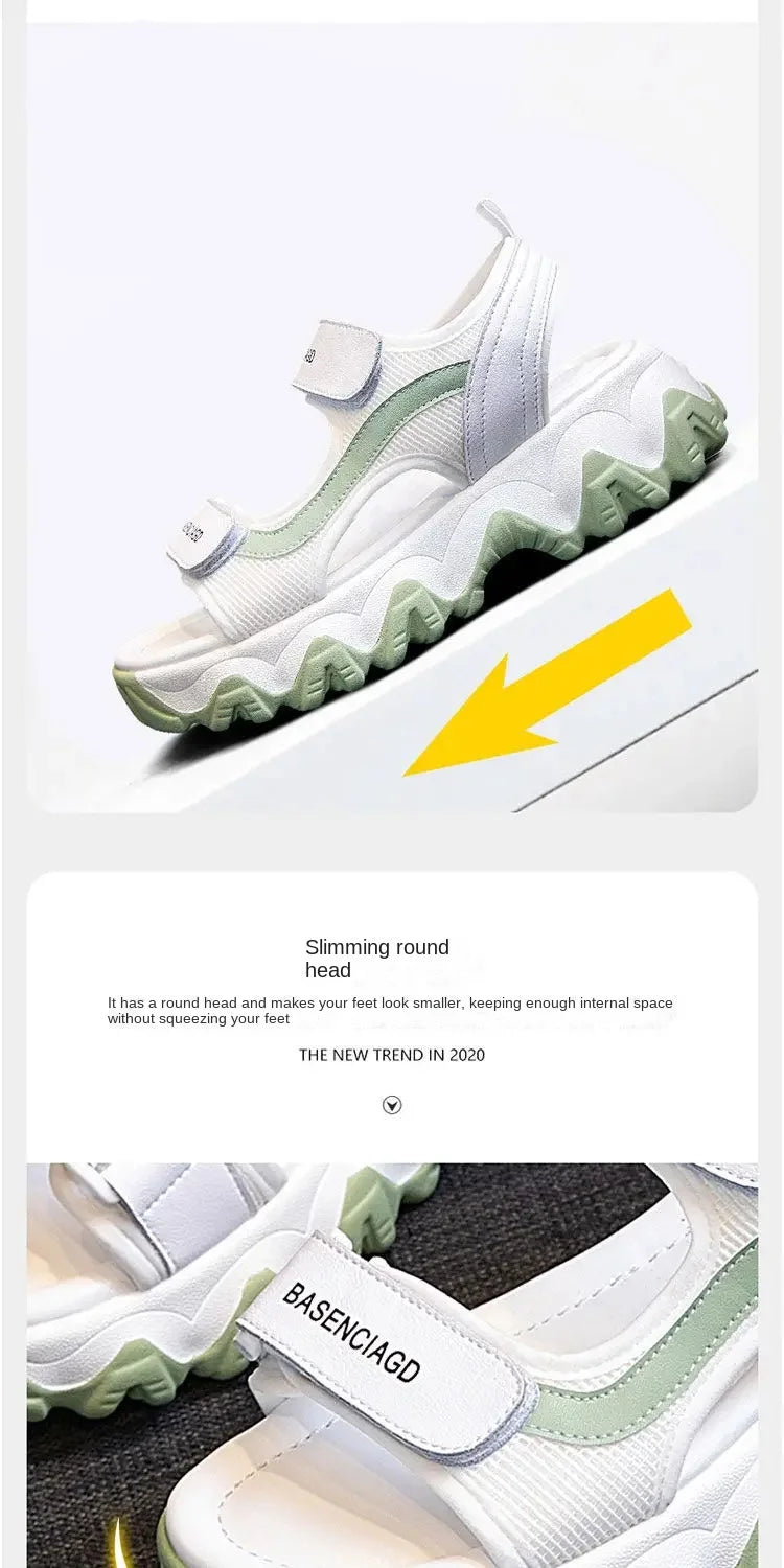 Summer Chunky Sandals for Women Fashion Platform Sandal Ladies Designers Casual Wedges Sandals Female Brand Sports Sandals