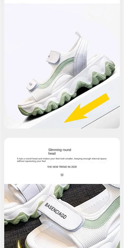 Summer Chunky Sandals for Women Fashion Platform Sandal Ladies Designers Casual Wedges Sandals Female Brand Sports Sandals