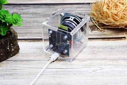 Mini Bluetooth Speaker Making Kit Small Audio Parts Electronic DIY Power Amplifier Mobile Speaker Electronic Kit Soldering