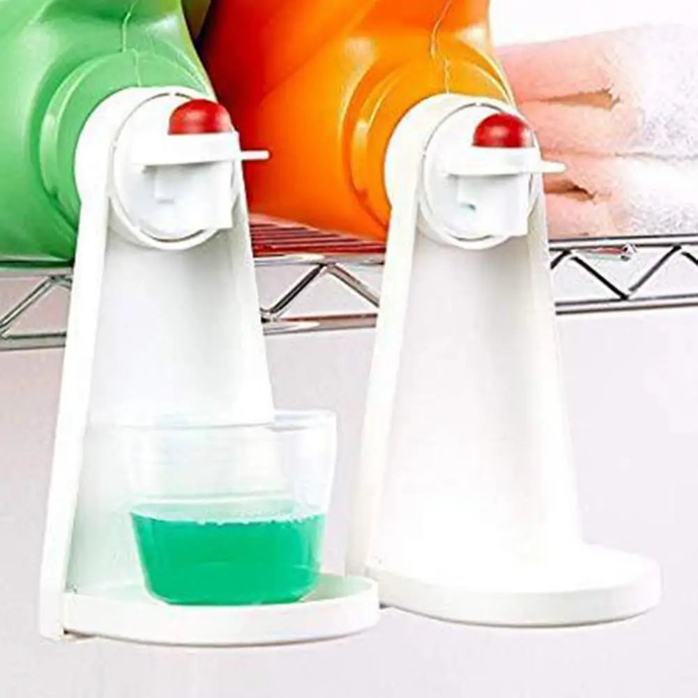 2 Pcs Laundry Detergent Cup Holder Anti-drip Cup Holder Universal Laundry Detergent Drip Catcher Detergent Dispenser