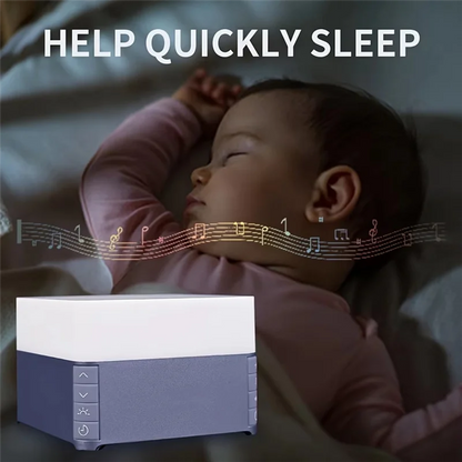 DIGIT-White Noise Machine Baby Audlt Sleep Aid 39 Songs Soothing Sounds With Soft Night Light Timer Noise Player