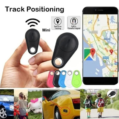 Mini GPS Tracker for Pets & Personal Items Bluetooth Anti Lost Device with Two Way Positioning RealTime Tracking for Android