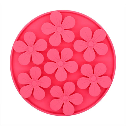 Pet Products Mat For Dogs Cats Slow Food Bowls With Suction Cup Feeding Food Silicone Lick Pad Dog Slow Feeders Treat Dispensing