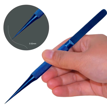 Xiaomi Precision Industrial Tweezers Diy Hand Tools Sets For Electronics Soldering Maintenance Antimagnetic Electronics Forceps