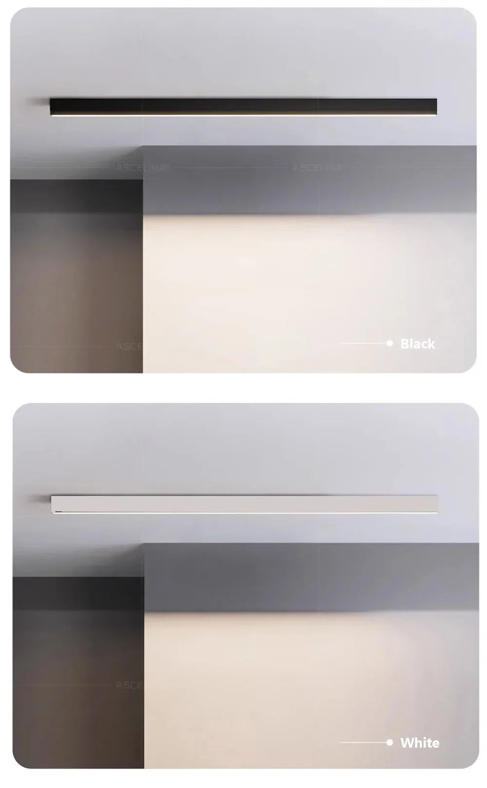 Modern LED Strip Light Long One Lamp Bright Installation For Living Room Aisle Balcony Entrance Hallway Corridor Office Lighting