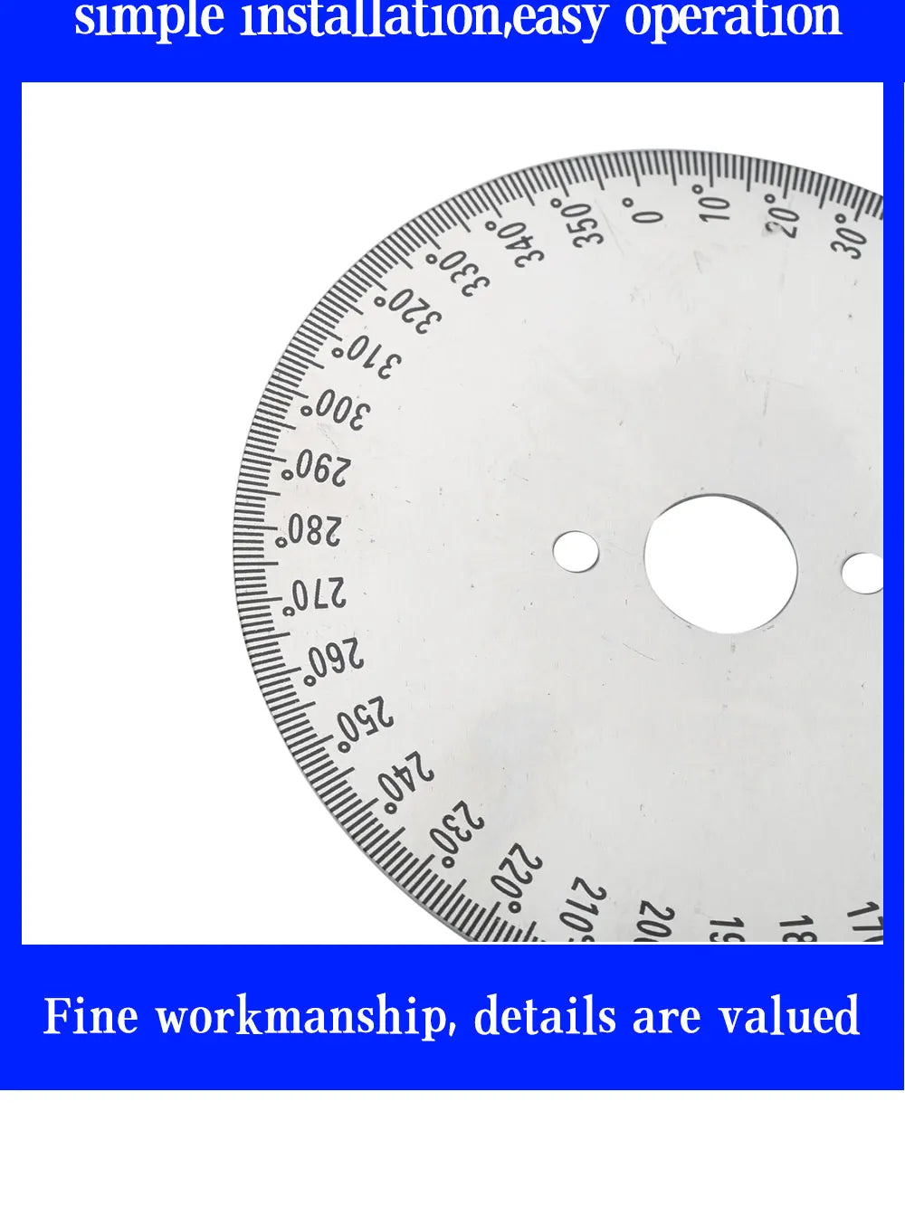 Dial DIAMETER107MM Computer Embroidery Machine Spare Parts