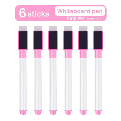 Multi-color optional magnetic whiteboard pens can absorb erasable markers office cultural and educational supplies