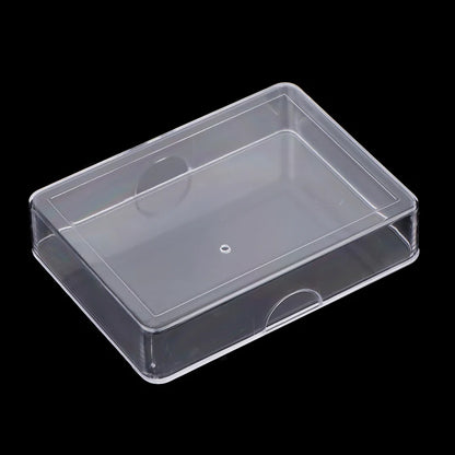 1PC Empty Storage Box For Game Card Transparent Playing Card Box Trading Card Case Card Storage Box Card Organizer Card Case