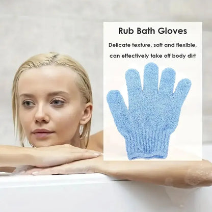 Bath Gloves Foam Mesh Massage Bath Gloves Scrub Bath Bath Accessories Exfoliator Mud Rub Back Bath Gloves