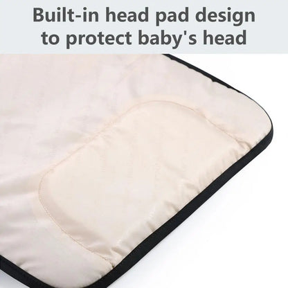 Travel Diaper Changing Mat Waterproof Folding Diaper Organizer Bag Lightweight Changing Mat For Parks Shopping Malls Restaurants