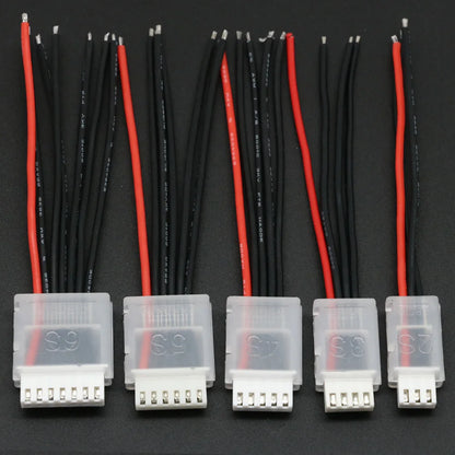20pcs/lot 2S 3S 4S 5S 6S JST-XH Balanced head protection Balance Plug Savers AB Clip for Rc Lipo Battery