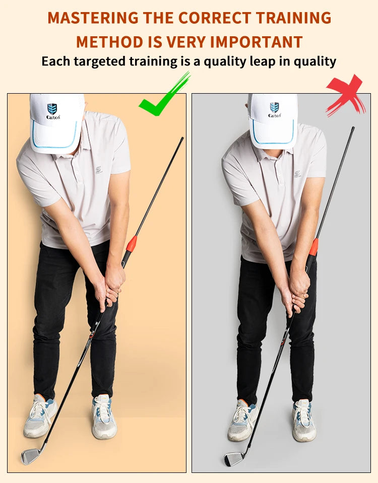 Caiton Golf Swing Corrector - Improve Swing Posture, Suitable For Golfer's Golf Training Supplies