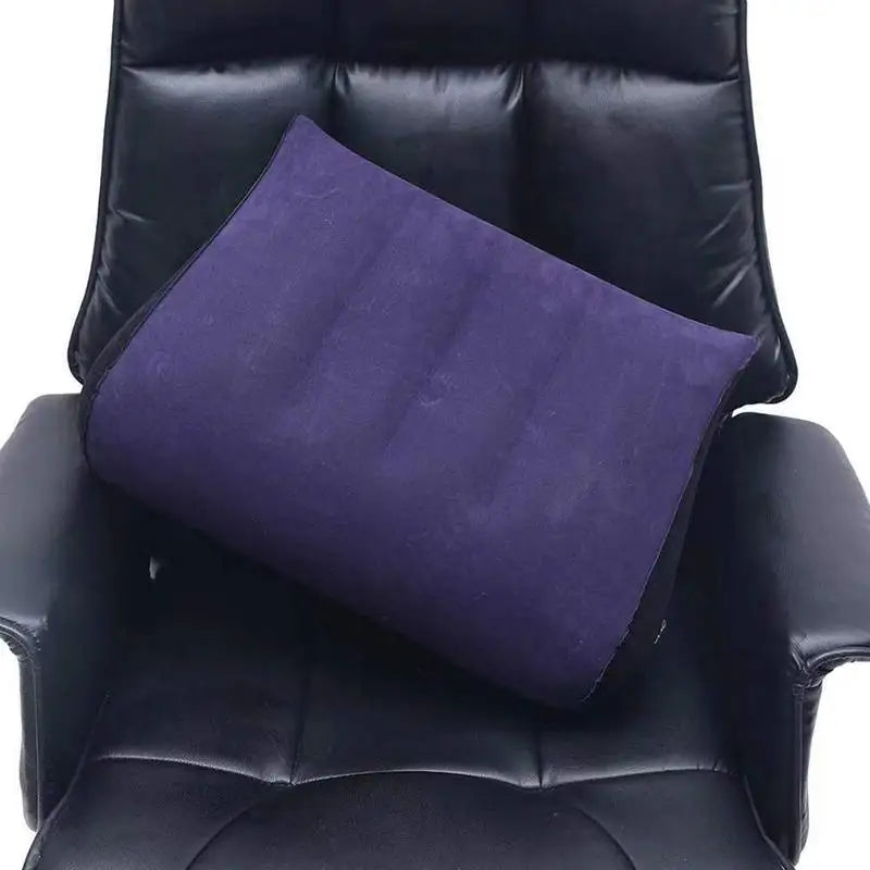 Wedge Pillow Knee Cushion Foot Pillow Elevation Leg Pillows Inflatable Back Pillow Soft Support Cushion Backrest For Travel