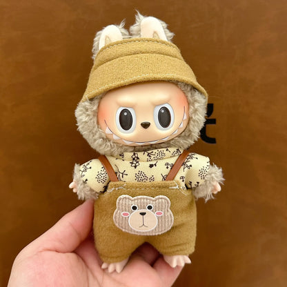 Labubu Baby Clothes 17cm Labubu Clothes Blind Box Doll Skirt Set Cute Dress Up Toy Festival Gift Birthday Gift Cute Party Gift