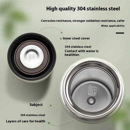 2024 New Temperature Display Thermos Keeps Cold And Heat Thermal Bottle Stainless Steel Thermos For Baby Children Kids Terms