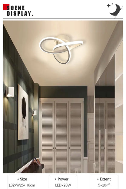 LED 20W Aisle Ceiling Light Modern Home Lighting LED Surface Mounted Bedroom Living Room Corridor Light Staircase Balcony Light