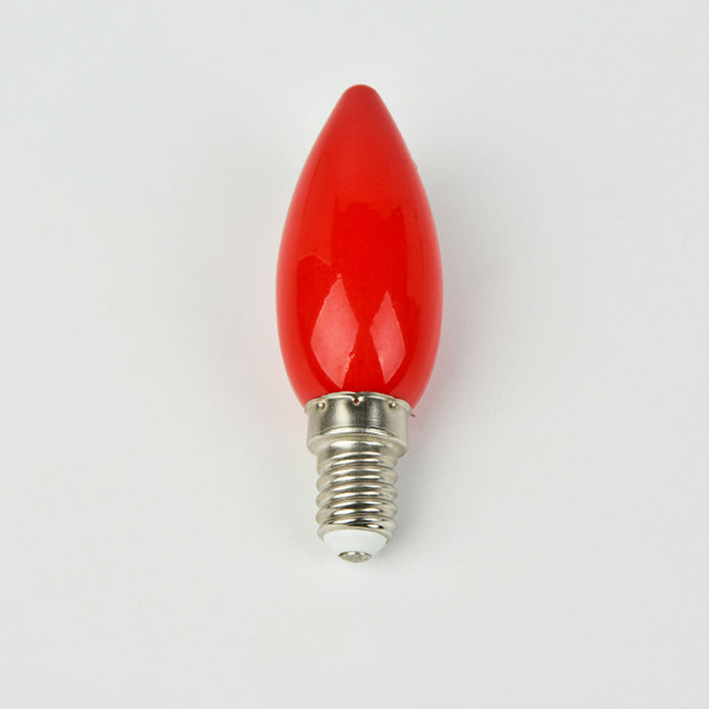 1PC LED altar bulb E12/E14 Red candle Buddha lamp decorative lamp Buddha bead decorative lamp