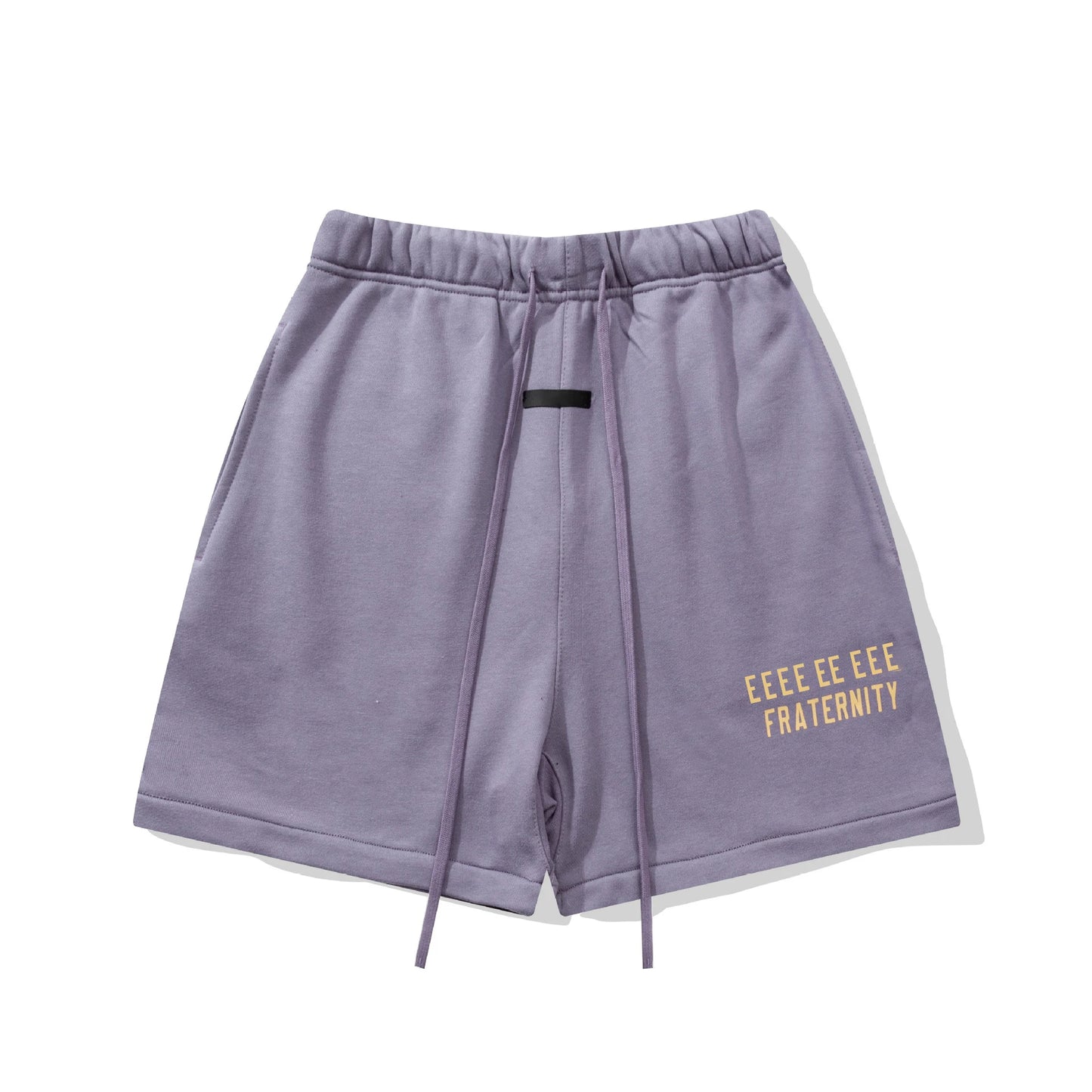 Fashion Design Men's T-shirts Two Rows Letter Logo Streetwear Designer Brand Men's T-shirts Sets