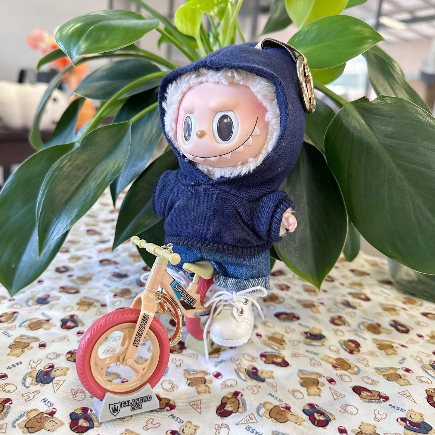 Labubu Doll Bike Decoration Accessories Trendy Look