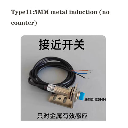 LED Digital Large Screen Electrostatic Induction Counter Infrared Automatic Production Line Pipeline Counting Electronic Counter