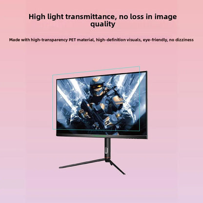 Blue Light Bloing Cuter Screen Protector Anti Reflective Eye Protection Film Desktop 24 Inch Radiation Free Static Absor...