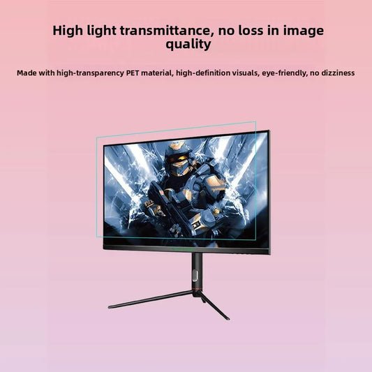 Blue Light Bloing Cuter Screen Protector Anti Reflective Eye Protection Film Desktop 24 Inch Radiation Free Static Absor...