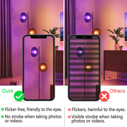 LED Smart Light Bulb, Color Changing Alexa Light, RGB Smart Lamp That Work With Alexa, E27 B22 Base,16 Million Colors,Dimmable