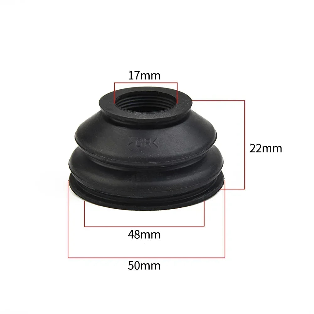 2Pcs Car Suspension Steering Ball Joint Dust Boot Covers Rubber Track Rod End And Ball Joint Boots Suspension Parts