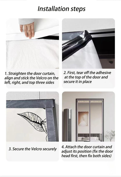 Winter warm curtain, air conditioning door curtain, partition curtain, windshield curtain, transparent soft plastic