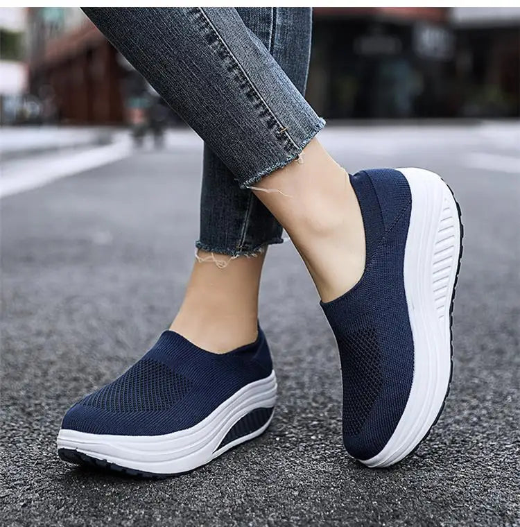 2024 Sneakers Shoes Women Footwear Platform Sneakers Trainers Shoes Ladies Loafers Chunky Sneakers Slip On Mujer Shoes Woman