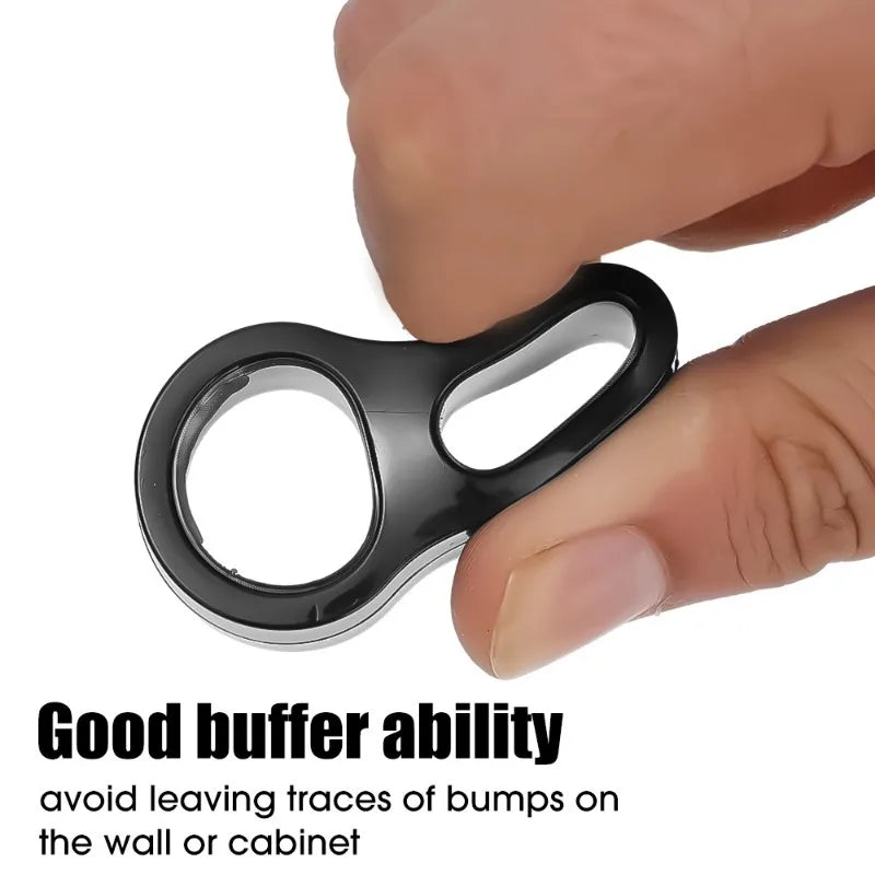 1/10Pcs Door Stops Silicone Door Handle Buffer Wall Protection Doorknob Bumper Furniture Protected Crash Pads Shockproof Rings