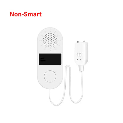 Non-Smart Water Alarm Leak Detector 130dB Sound & Light Water Leak Sensor Essential Waterproof Home Safety Device
