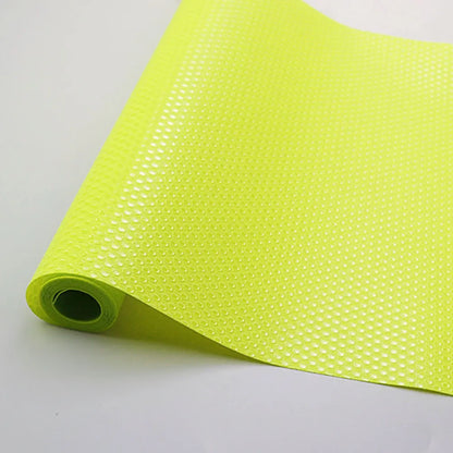 Reusable Shelf Liners Cabinet Mat Drawer Mat Moisture-Proof Waterproof Dust Anti-Slip Fridge Kitchen Table Pad Paper