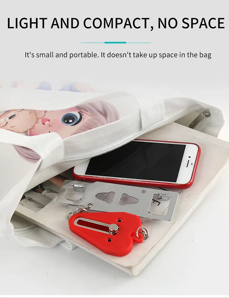 Security Portable Door Lock Latch No Drill Manual Hotel Room Devices For Add Security Holes Removable For Travel Safety