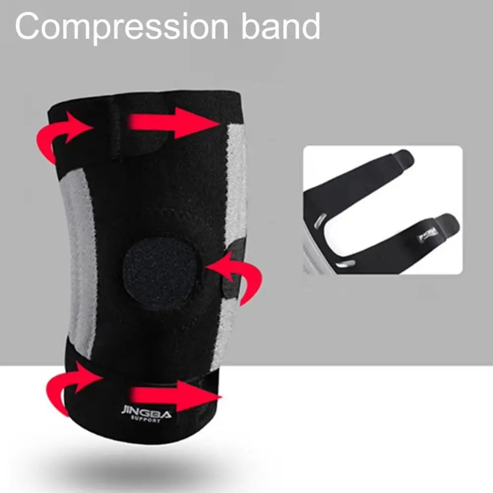 Elastic Adjustable Knee Pads Soft Anti-slip Fitness Knee Protector Breathable Comfortable Knee Brace Support Belt Volleyball