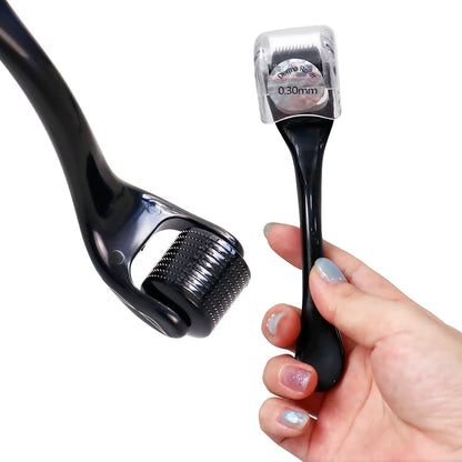 Titanium Derma Pen Roller Hair Growth Beard 540 Microneedle Roller for Facial Skin Care MTS Micro Needle Roller Mesotherapy Use