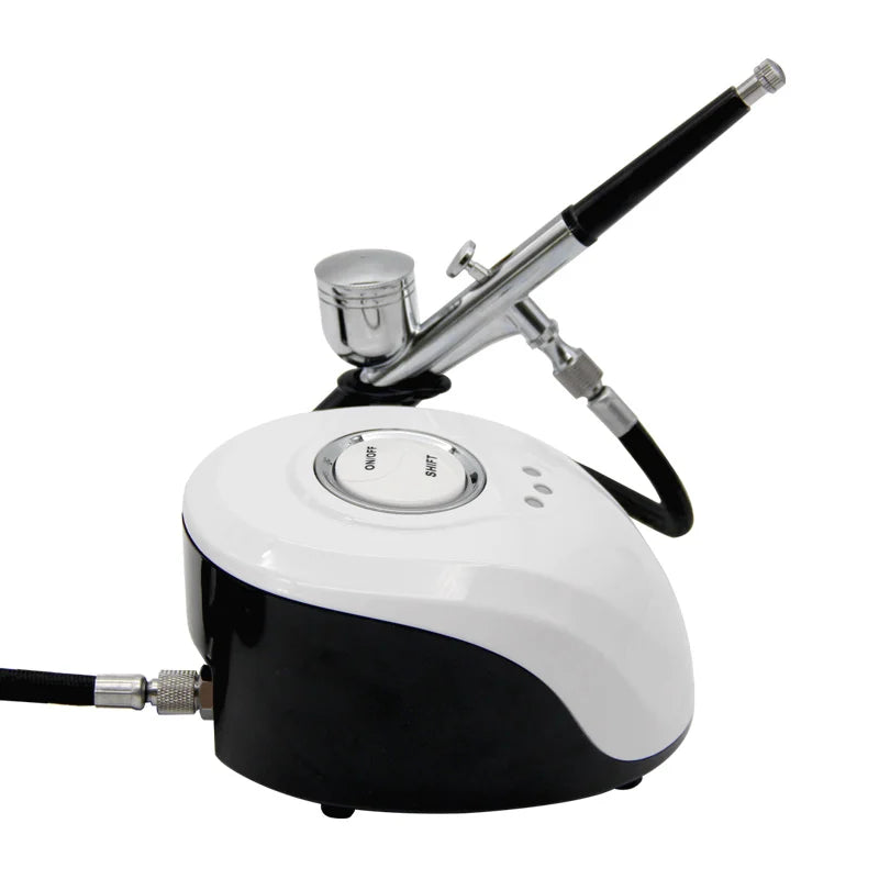 Portable Airbrush Skin Care Beauty Tool With Compressor Air Brush Nail Art Paint Facial Cleansing Rejuvenating Moisturizing