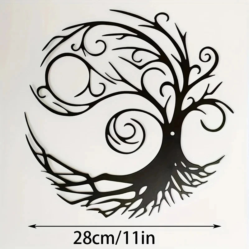 Mountain Wall Art: Mountain Waterfall Metal Wall Art Ornaments for Home Decoration,Including Metal Wall Art and Hanging Wall Art