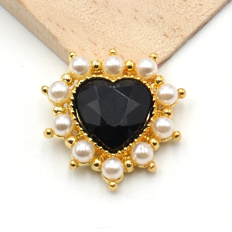 23MM fashion pearl and peach alloy accessories Diy wedding dress hair accessories invitation jewelry decorative accessories