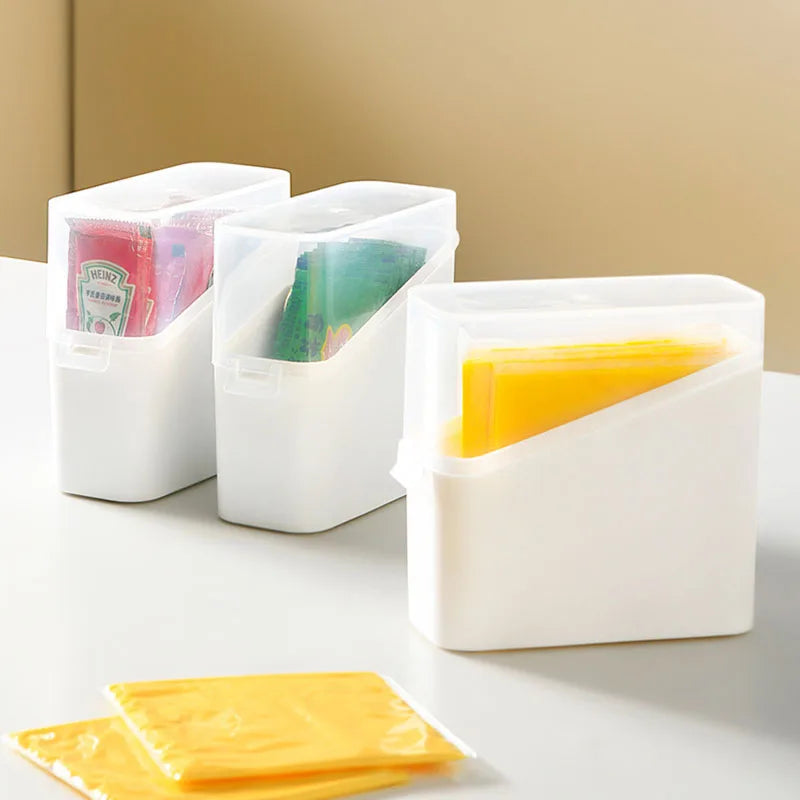 Refrigerator Organizers Case Food Container Cereals Cheese Storage Box Kitchen Fridge Coffee Holder Fresh Vegetable Fruit Basket