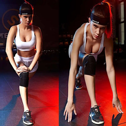 Yoga Fitness Protector Arthritis Joint Injury Recovery Pain Relief Knee Wrap Sports Knee Pad Patella Brace Knee Brace