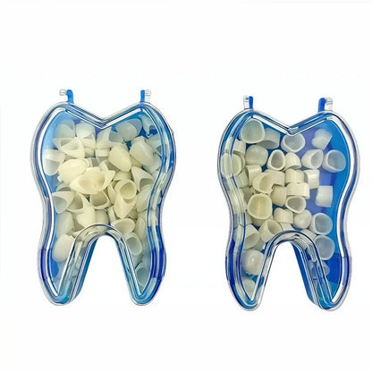 Tools 50 Pcs/Box Teeth Veneers Dentistry Tooth Whitening Dental Temporary Crown Kit Anterior Front Molar Posterior
