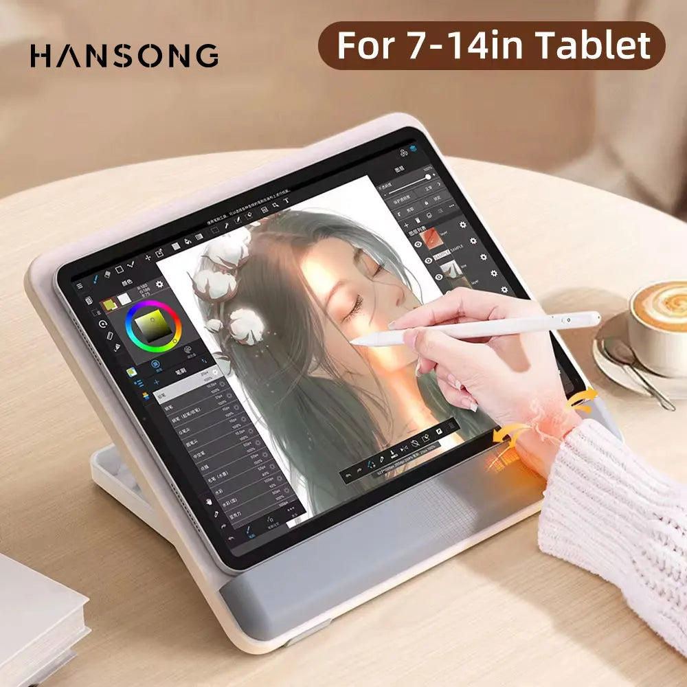 Tablet Stand Drawing iPad Stand For iPad Pro Xiaomi Samsung Lenovo Tablet Support Laptop Stand Book Holder Tablet  Accessories