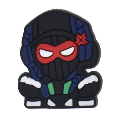 Fortnite Crocs Shoe Buckle Cute DIY Croc Charm Female Garden Shoes Decor Party Girls boys Gifts