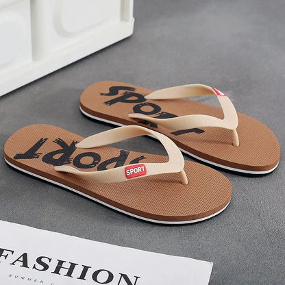 Flip Flops Slippers for Men Outdoor Beach Sandals Man Designer Luxury Fun Elegant Original Low Price 2025 Fashion Trend Shoes