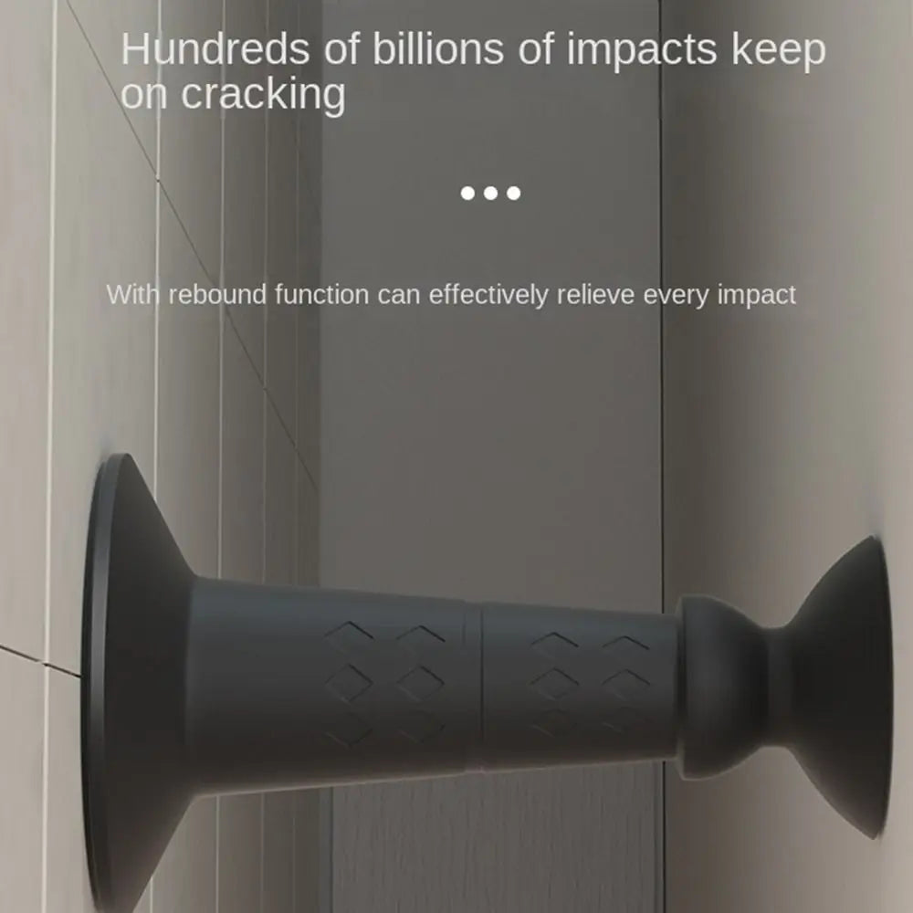 Mute Non-punch Door Rear Retainer Silicone Door Buckle Hidden Door Holder Door Stopper Wall Protector Door Suction